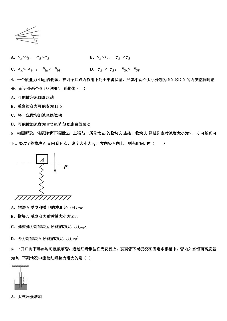 2023届六盘水市重点中学高三物理试题二模冲刺试题（九）02