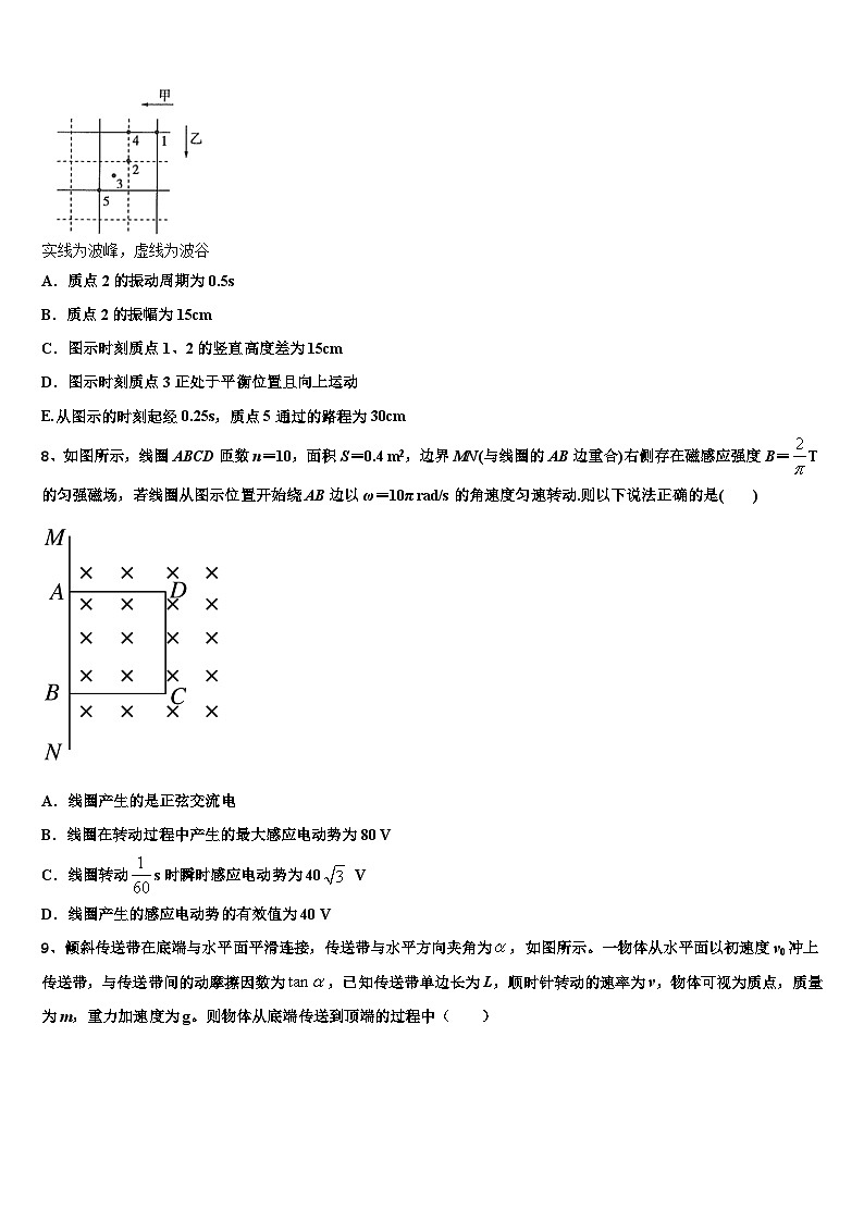 2023届宁夏银川市宁夏大学附属中学高三物理试题一模物理试题试卷03