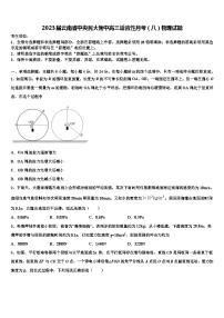 2023届云南省中央民大附中高三适应性月考（八）物理试题