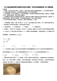 2023届云南省昆明市外国语学校招生全国统一考试考试说明跟踪卷（四）物理试题