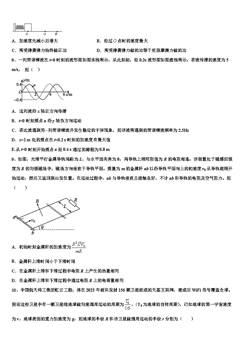 2023届四川省广元市高三一模物理试题试卷（官方答案版）解答题有过程03