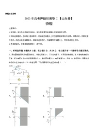 2023年高考押题预测卷01（山东卷）-物理（考试版）A4