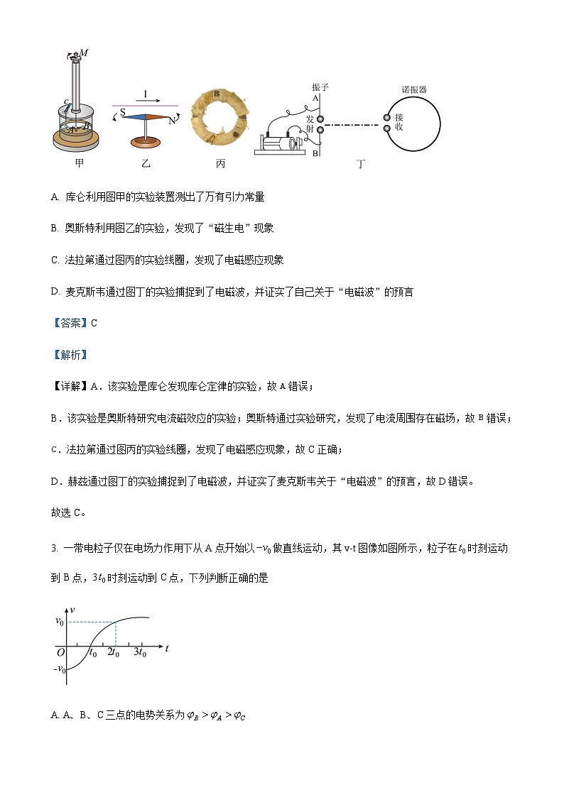 2022-2023学年河南省信阳中学高二上学期期末物理试题含解析第2页