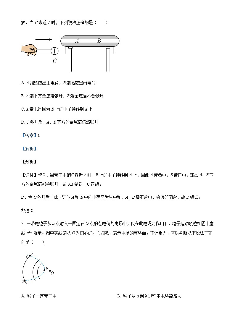 2022-2023学年湖南省衡阳市衡阳县第四中学高二下学期开学摸底考试（创新班）物理试题含解析02