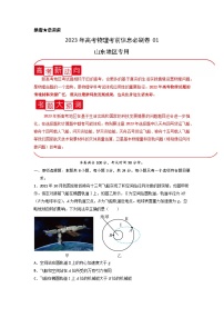 必刷卷01——【高考三轮冲刺】2023年高考物理考前20天冲刺必刷卷（山东专用）（原卷版+解析版）