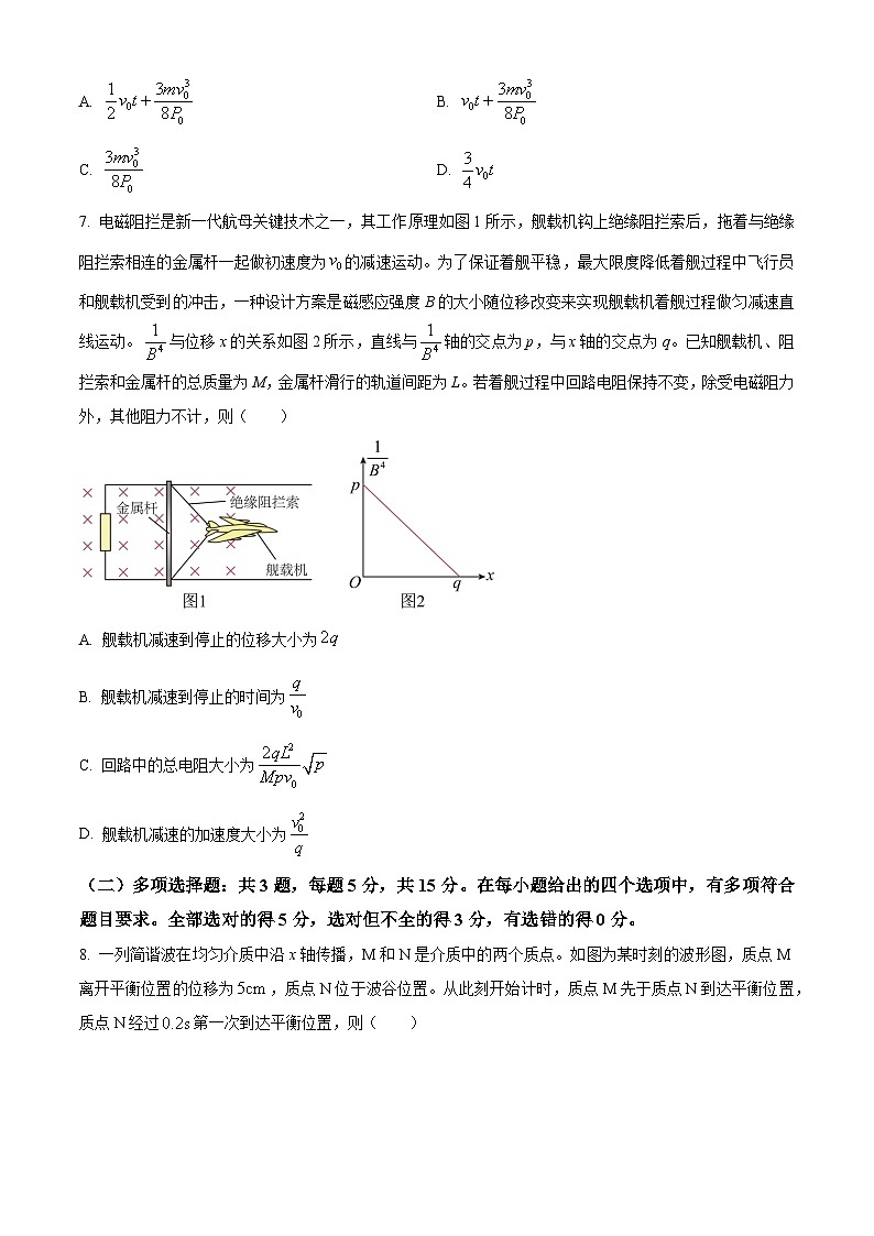 2022-2023学年重庆市西南大学附属中学高三下学期5月月考物理试题（word版）03