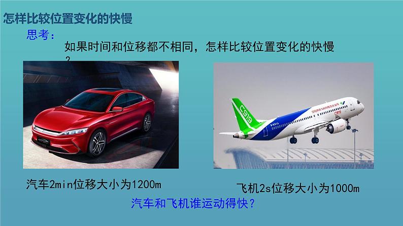 1.3位置变化快慢的描述—速度+课件+-2022-2023学年高一上学期物理人教版（2019）必修第一册+第6页