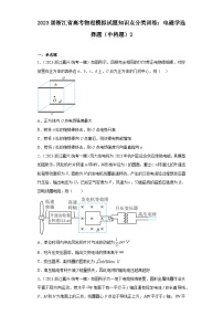 2023届浙江省高考物理模拟试题知识点分类训练：电磁学选择题（中档题）2