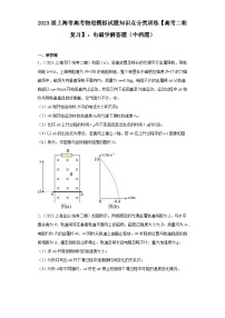 2023届上海市高考物理模拟试题知识点分类训练【高考二轮复习】：电磁学解答题（中档题）