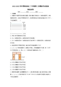 2022-2023学年青海省高三下学期第三次模拟考试理综物理试卷（含解析）