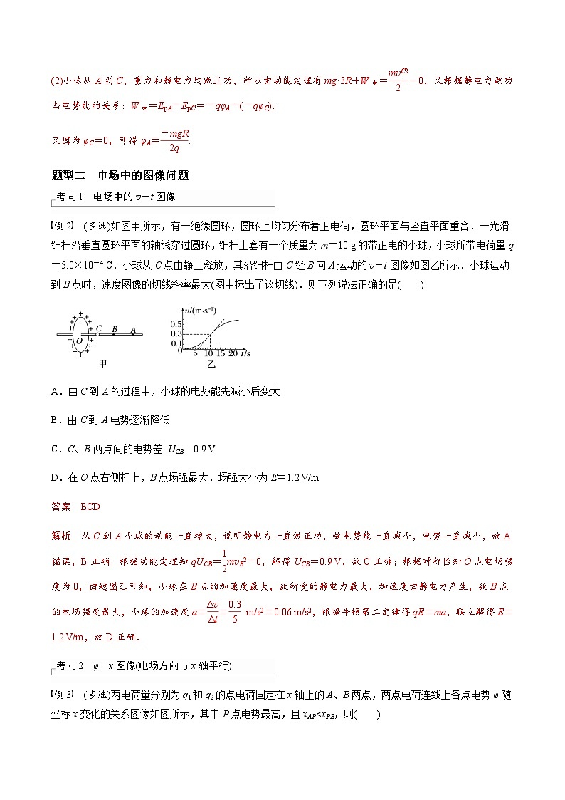 考前适应练十四　电场性质的综合应用-备战2023年高考三轮复习专题-复习与训练-解析版第3页