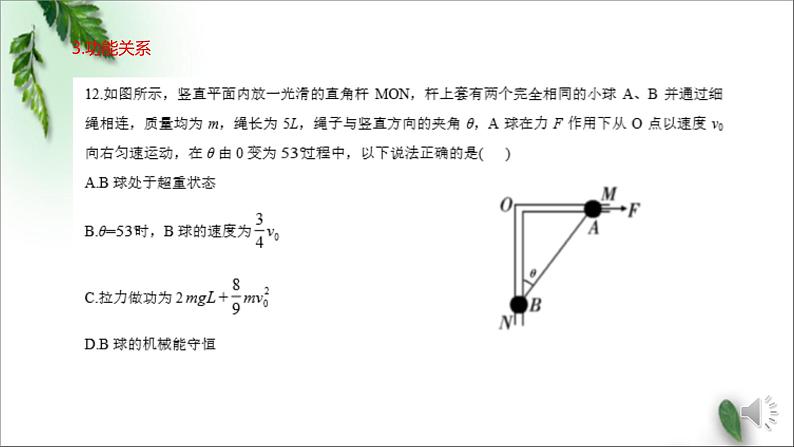 2022-2023年高考物理二轮复习 高考模拟试题讲评课件(重点难点易错点核心热点经典考点)第7页