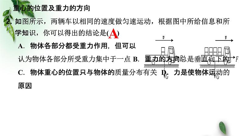 2022-2023年高考物理一轮复习 重力 弹力 轻绳、杆、弹簧模型课件(重点难点易错点核心热点经典考点)第6页