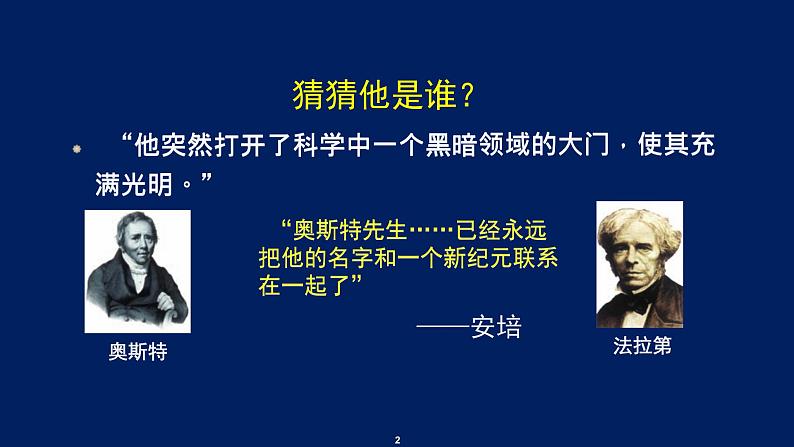 2022-2023年高考物理一轮复习 对电与磁关系认识的历史回顾课件(重点难点易错点核心热点经典考点)第2页