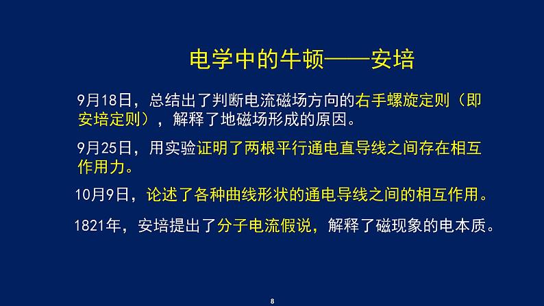 2022-2023年高考物理一轮复习 对电与磁关系认识的历史回顾课件(重点难点易错点核心热点经典考点)第8页