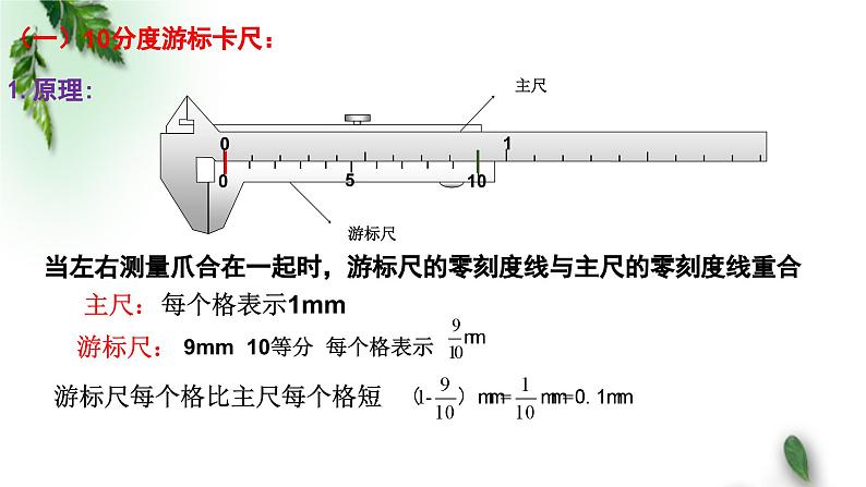 2022-2023年鲁科版(2019)新教材高中物理必修3 第3章恒定电流第5节科学测量 ：长度的测量及测量工具课件第7页