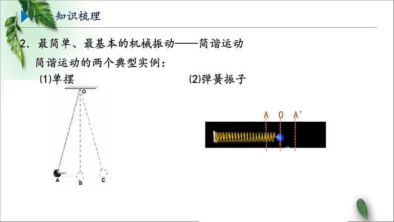 2022-2023年鲁科版(2019)新教材高中物理选择性必修1 第2章机械振动第1节简谐运动课件05