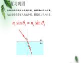 2022-2023年鲁科版(2019)新教材高中物理选择性必修1 第4章光的折射和全反射第3节光的全反射习题课课件