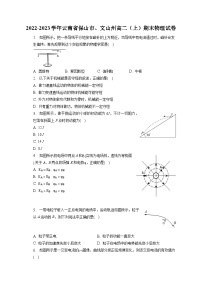 2022-2023学年云南省保山市、文山州高二（上）期末物理试卷-普通用卷