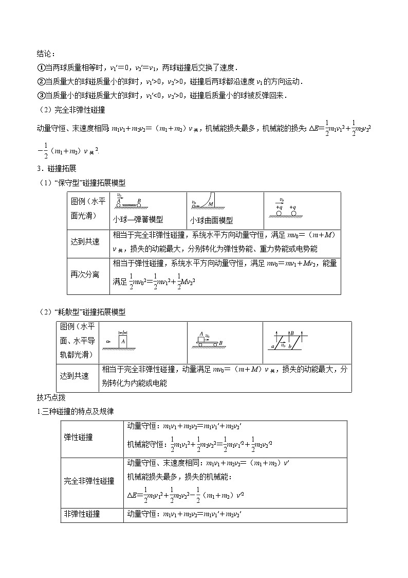 专题10  动量守恒定律综合应用-冲刺高考物理大题突破+限时集训（全国通用）02