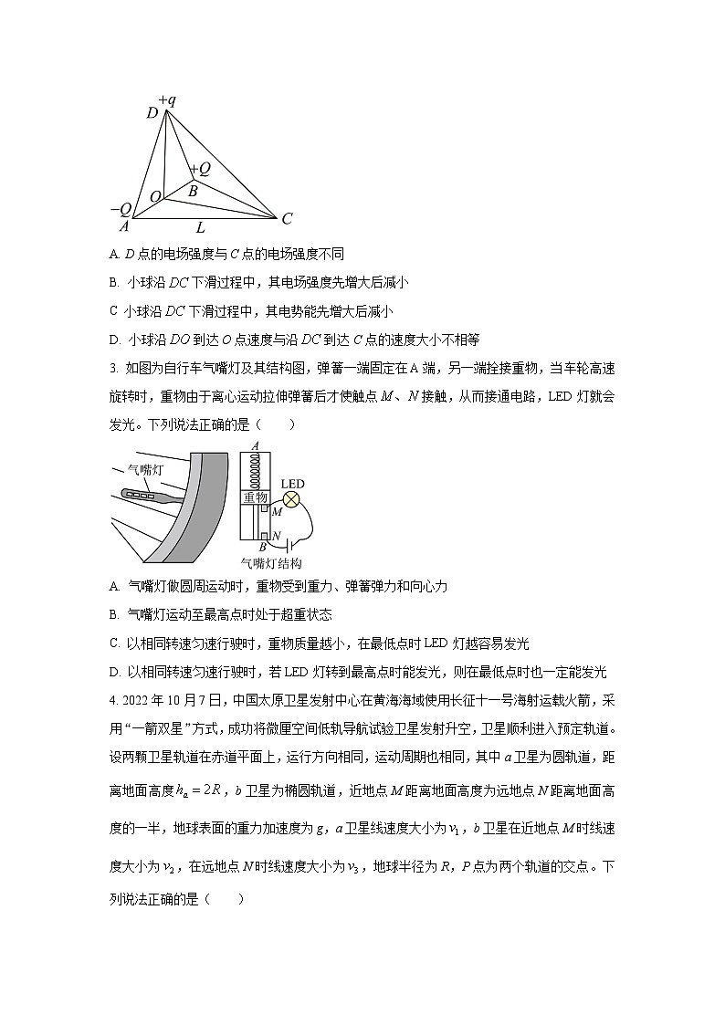 2022-2023学年四川省成都市石室中学高三下学期三诊模拟物理试题含解析02