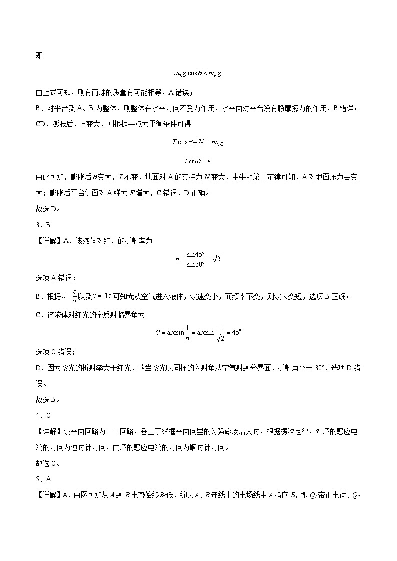 2023年高考物理押题卷02（辽宁卷）（全解全析）第2页