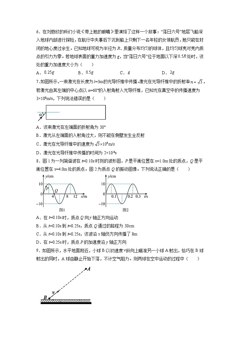 2023年高考物理押题卷03（辽宁卷）（含考试版、全解全析、参考答案、答题卡）03