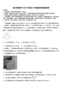 重庆市兼善中学2022-2023学年高三物理下学期期末考试试卷（Word版附解析）