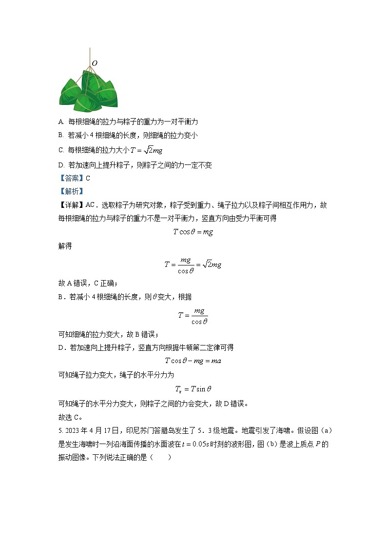 2022-2023学年湖南省新高考教学教研联盟高二下学期5月联考物理试题（解析版）第3页
