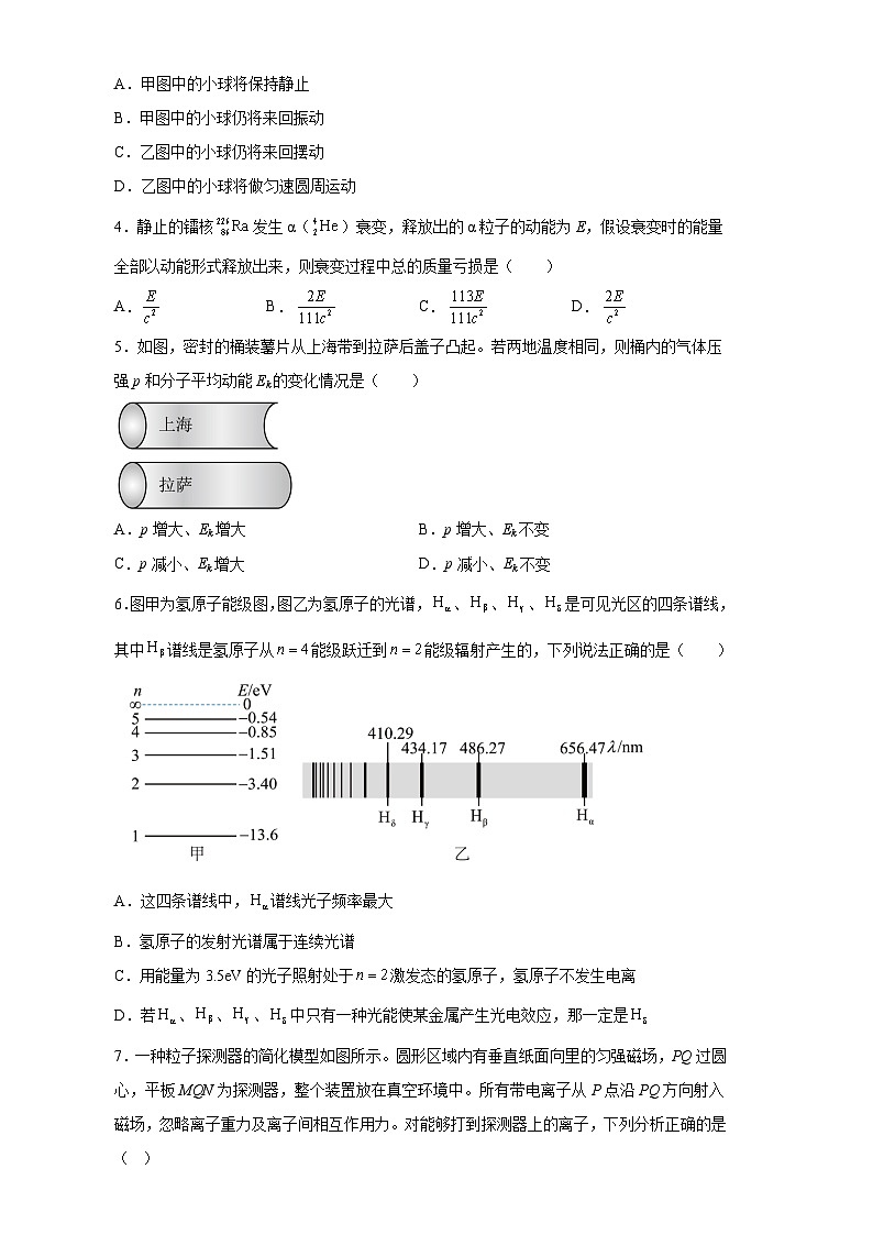 2022-2023学年广东省茂名市第一中学高三下学期5月份第二次半月考 物理第2页