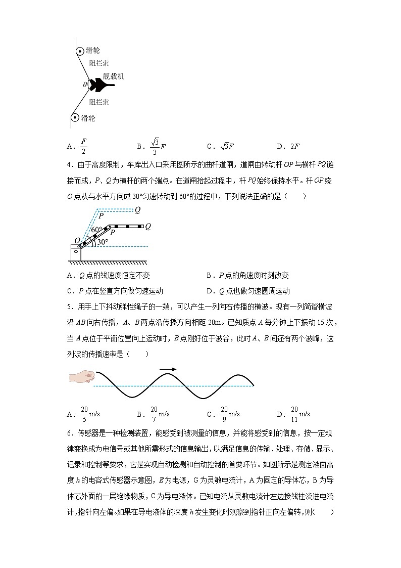 2023届广东省高考模拟物理试题（含答案）第2页