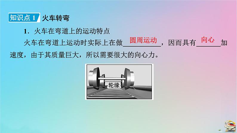 新教材2023年高中物理第6章圆周运动4生活中的圆周运动课件新人教版必修第二册07