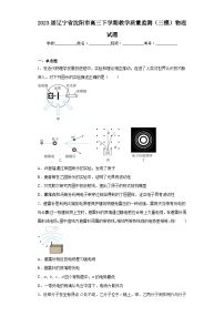 2023届辽宁省沈阳市高三下学期教学质量监测（三模）物理试题（无答案）