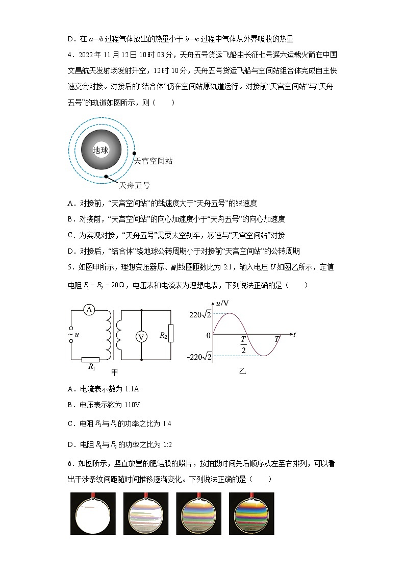 2023届山东省部分重点中学高三下学期高考考前热身押题物理试题（含解析）第2页