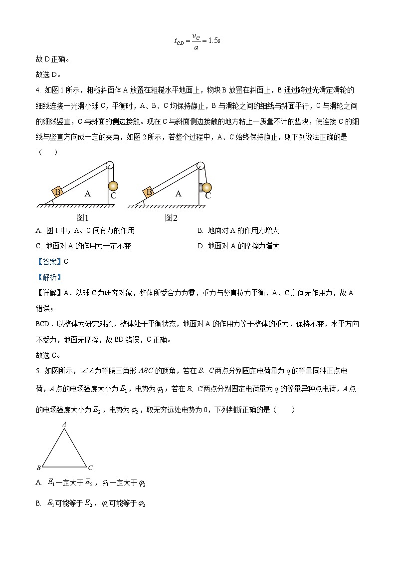 2023届海南省高三下学期高考全真模拟物理试题（六）（解析版）第3页