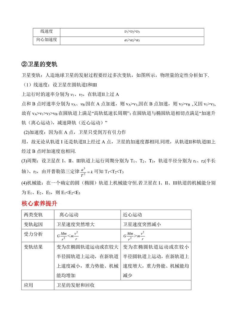 高考物理二轮复习《万有引力与航天》（原卷版+解析版）第3页