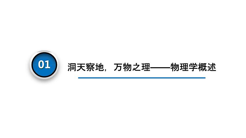 2022-2023年人教版(2019)新教材高中物理必修1 序言-物理学：研究物质及其运动规律的科学课件06