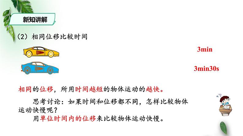 2022-2023年人教版(2019)新教材高中物理必修1 第1章运动的描述第3节位置变化快慢的描述-速度(2)课件第4页
