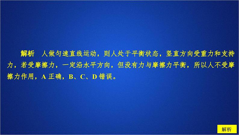 2022-2023年人教版(2019)新教材高中物理必修1 第3章相互作用-力专题 物体的受力分析课件第6页