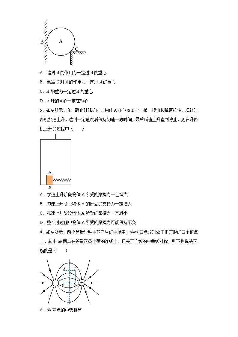 2023届浙江省温州市乐清市知临中学高三下学期5月模拟物理试题（含解析）第2页