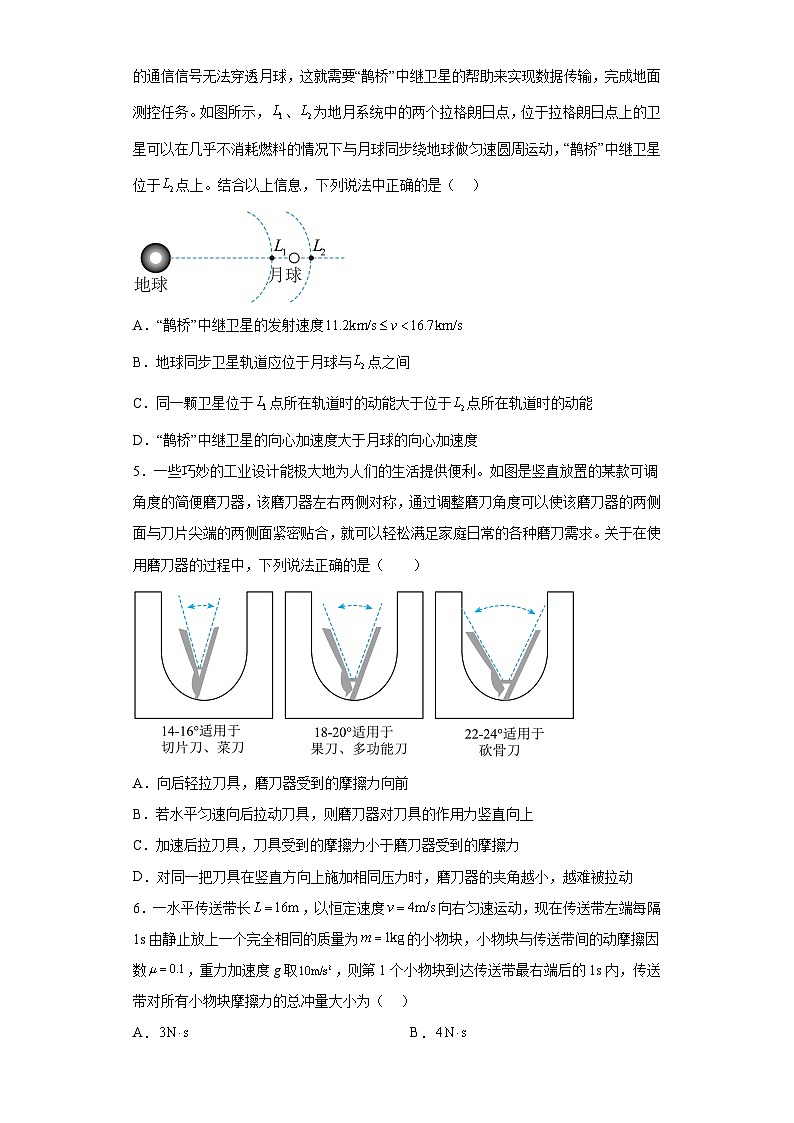 2023届湖北高考物理仿真模拟测试练习卷（一）（含解析）第2页