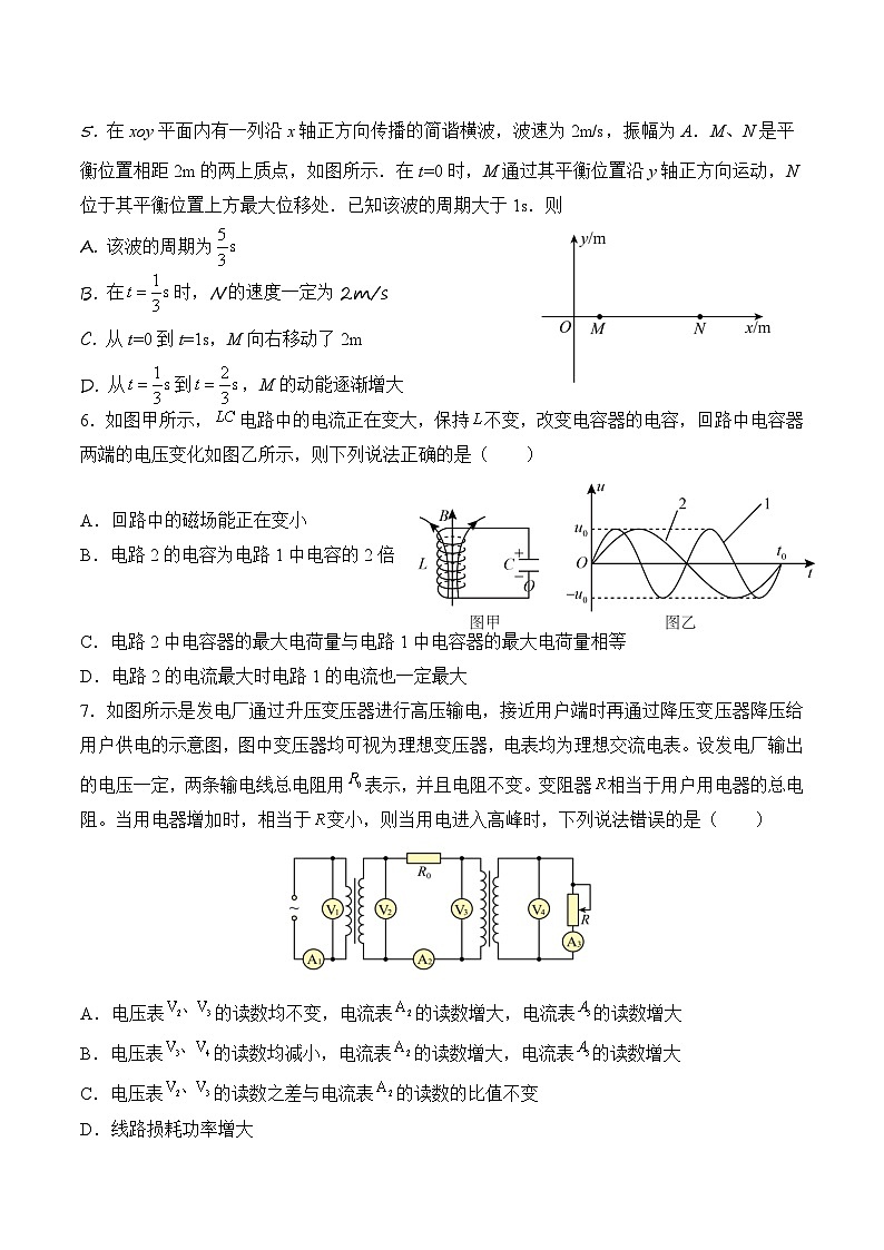 2022-2023学年吉林省普通高中友好学校高二下学期期中联考物理试题（Word版）02