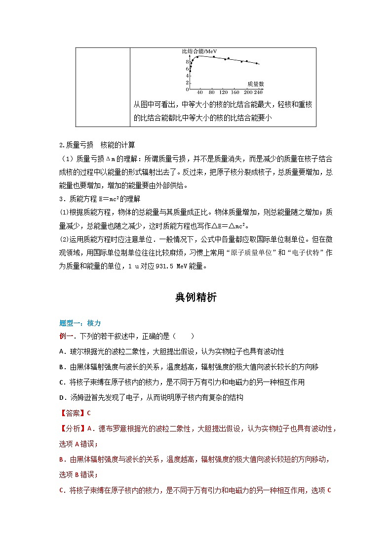5.3核力与结合能（解析版）第3页