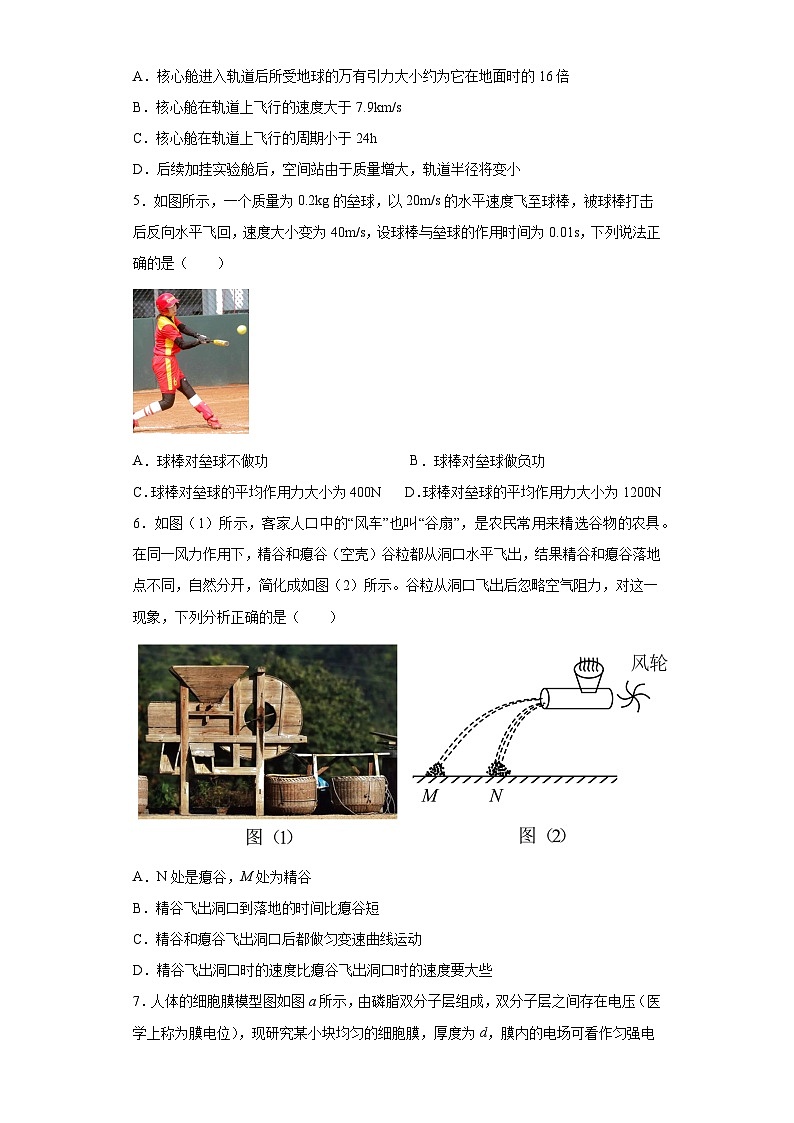 2023届湖南省永州市道县第一中学高三下学期冲刺物理试题（含解析）第2页