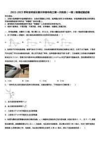 2022-2023学年吉林省长春兴华高中高三第一次统测（一模）物理试题试卷