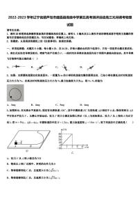 2022-2023学年辽宁省葫芦岛市建昌县高级中学第五高考测评活动高三元月调考物理试题