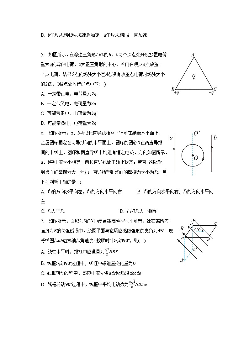 2022-2023学年河南省天一大联考高二（上）期末物理试卷（含解析）02