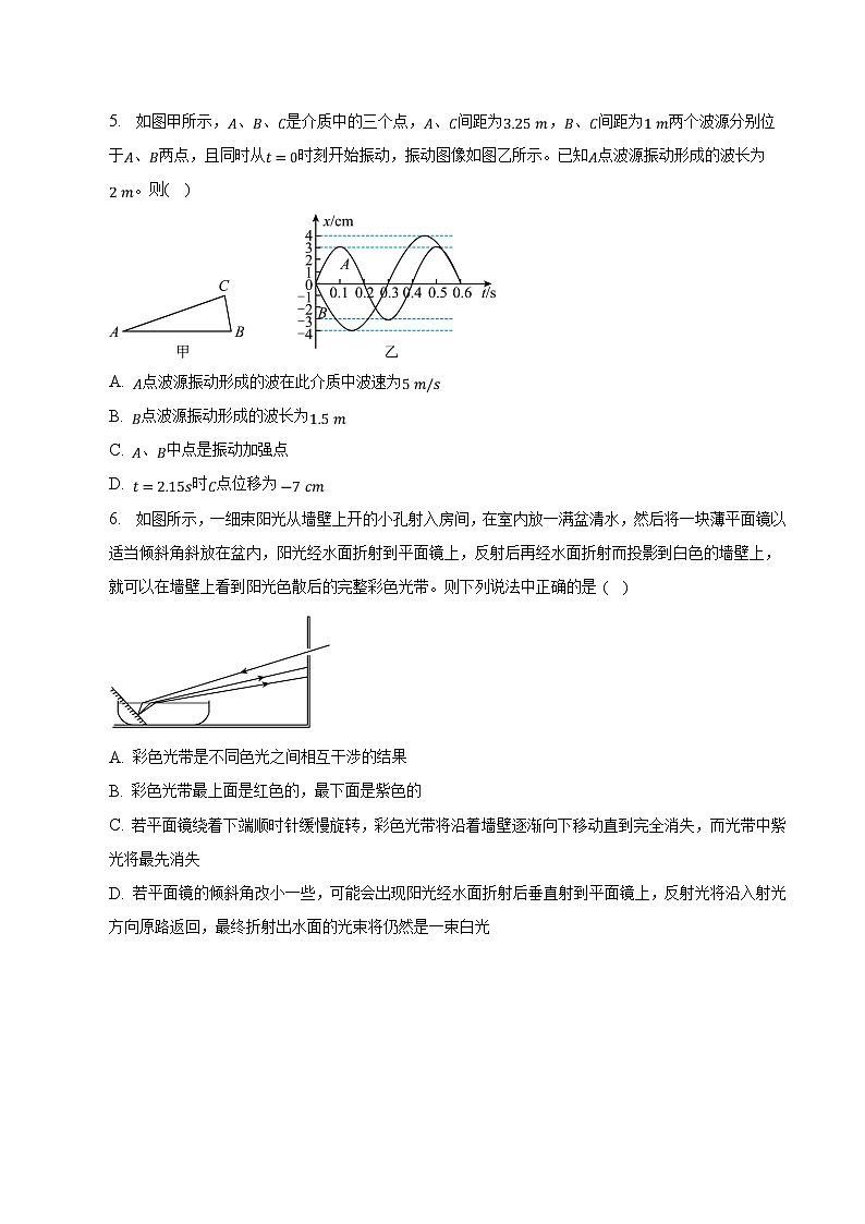 2023届安徽省定远中学高三下学期最后一次模拟考试物理试题（解析版）第3页