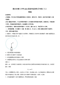 2023届重庆市第八中学校高三下学期高考适应性月考（八）物理试题（解析版）