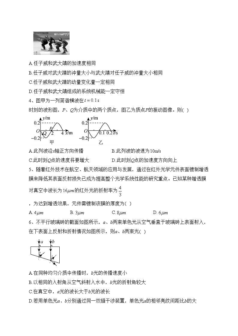 江西省抚州市七校2022-2023年高二下学期期中联考物理试卷(含答案)第2页
